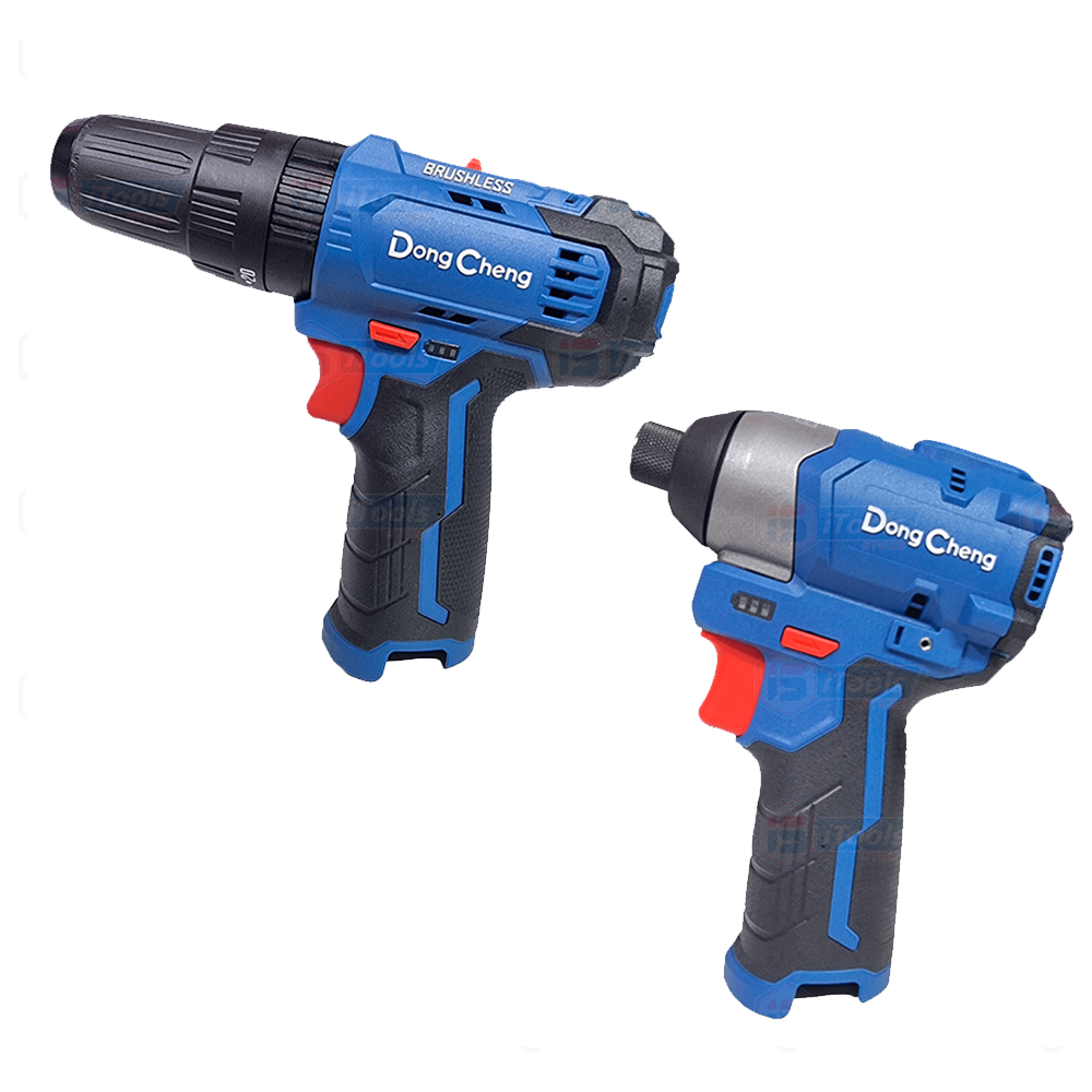 Dongcheng DCKIT25EK Combo Kit Hammer Drill + 12V Brushless Impact Driver 12V 2.0AH Dongcheng DCKIT25EK Combo Kit Hammer Drill + 12V Brushless Impact Driver 12V 2.0AH